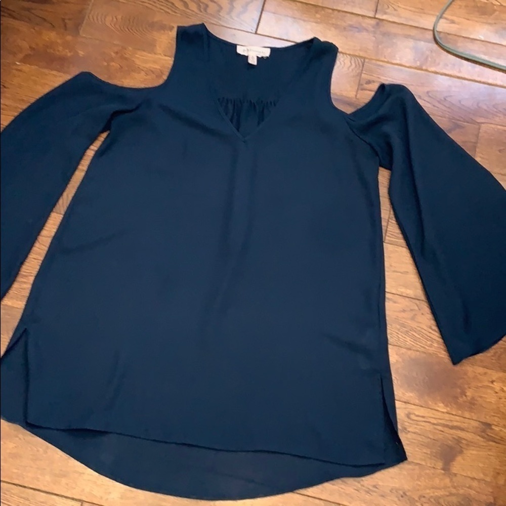 Philosophy Cold Shoulder Blouse